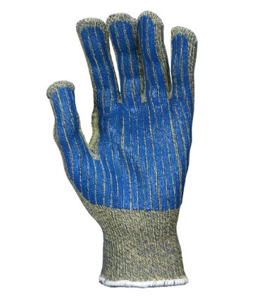 Memphis Hero PVC Striped Palm Kevlar High Cut Resistant Glove (PK 12 Pairs)