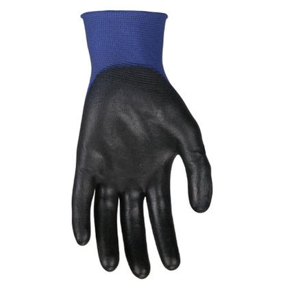 Memphis Ninja Lite Nylon (Latex Free) Gloves in Blue/Black (PK 12 Pairs)