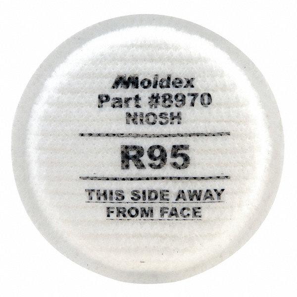 Moldex Filters & Retainers - N95/R95 Particulate Pre-Filters