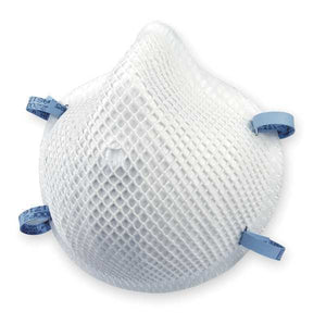 N95 Particulate Respirators - 4-Point Staple Attachment (PK 20 Respirators) - Moldex