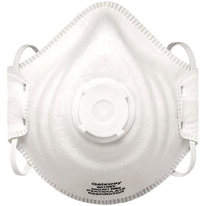 N95 Particulate Respirators - Exhale Valve, Cloth Strap (PK 80 Respirators) - Gateway Safety PeakFit