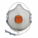 N95 Plus Organic Vapor Relief Particulate Respirator - Exhale Valve, HandyStrap (PK 4 or 20 Respirators) - Moldex