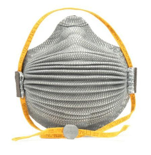 N95 Plus Organic Vapor Relief Particulate Respirators - Faceseal, SmartStrap (PK 8 Respirators) - Moldex AirWave Series