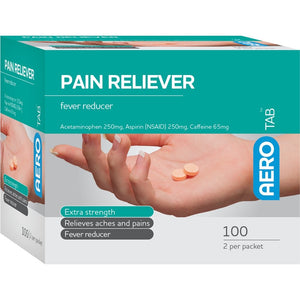 Pain Reliever Tablets - First Aid Kit Refills (PK 2,400 Tablets)