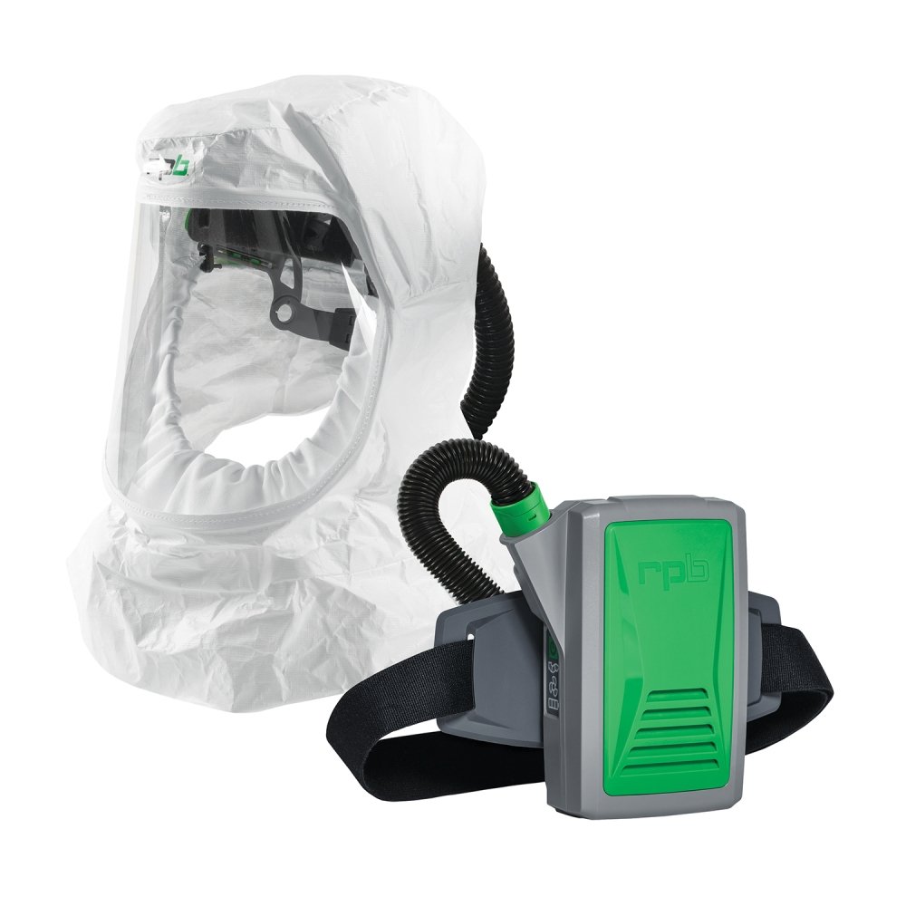 PAPR with Face Seal Hood or Shoulder Shroud - RPB T200 with PX5