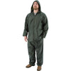 Rain Suits - Premium Waterproof Two-Piece Hooded Polyester with PVC Coating (PK 6 Suits) - Majestic - Green