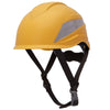 Ridgeline XR7 Hard Hats with Chin Strap (PK 6 Helmets) - Pyramex - Yellow