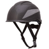 Ridgeline XR7 Hard Hats with Chin Strap (PK 6 Helmets) - Pyramex - Black Graphite