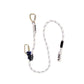 Rope Lanyards - Adjustable with Varying Hooks or Carabiner - Fall Protection