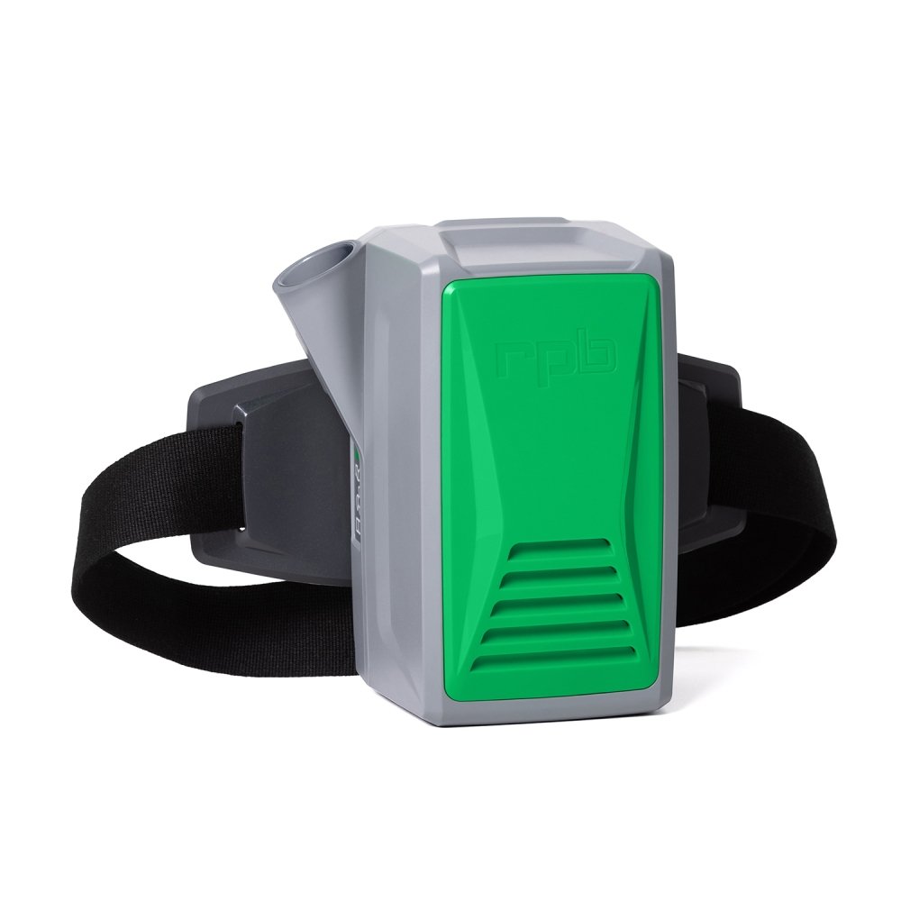 RPB PX5 PAPR - Variable Speed Battery Powered Air Purifying Respirator - HEPA Filtered Breathing Air Supply