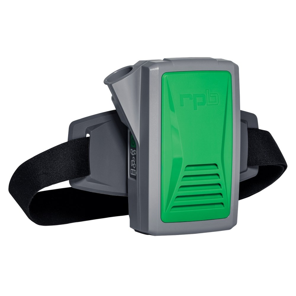 RPB PX5 PAPR - Variable Speed Battery Powered Air Purifying Respirator - HEPA Filtered Breathing Air Supply