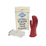 Rubber Voltage Glove Kits - Class 0 Electrical Insulating Voltage Rated Gloves, Leather Protectors, Glove Bag - ArcGuard National Safety Apparel