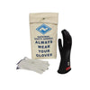 Rubber Voltage Glove Kit - Class 0 - ArcGuard - Black