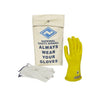 Rubber Voltage Glove Kit - Class 00 - ArcGuard - Yellow