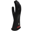 Rubber Voltage Gloves - Class 0 - Yellow, Red, or Black - ArcGuard - Black