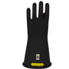 Rubber Voltage Gloves - Class 2 Yellow, Red, or Black - ArcGuard - Black