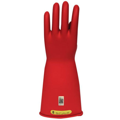 Rubber Voltage Gloves - Class 2 Electrical Insulating Voltage Rated, Yellow, Red, or Black - ArcGuard National Safety Apparel