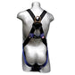 Safety Harness - 1 Steel D-Ring, Mating or Tongue Buckles - Construction Plus Series Fall Arrest