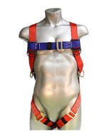 Safety Harness - 3 Steel Rings (Back & Hips), Mating Buckles - Freedom Series Fall Arrest