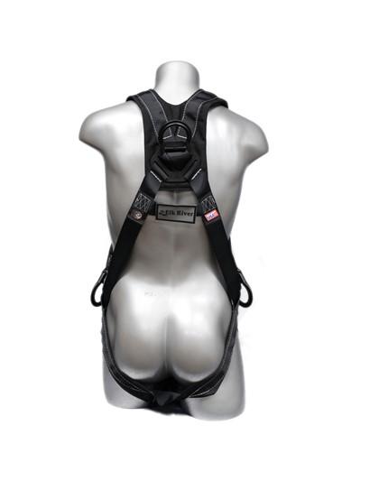 Safety Harness - 4 D-Rings (Back, Hips, & Chest), Quick Connect Buckles - Platinum Kestrel Series Fall Arrest