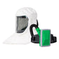 T-Link Respirator Hood - PAPR or Supplied Air, Helmet or Bump Cap, Lightweight Tyvek, NIOSH Certified Protection for Paint/Powder Coat Manufacturing