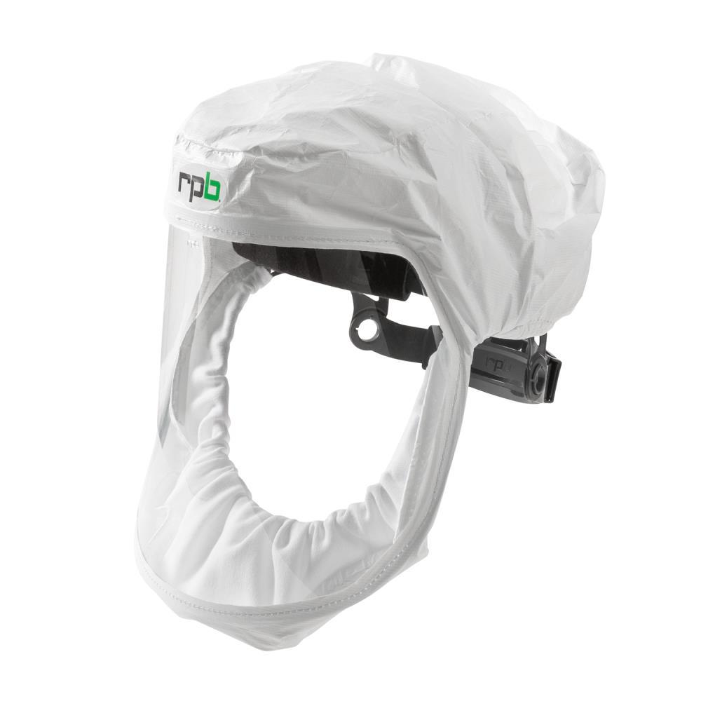 T200 Respirator Hood - PAPR/SAR, Head Harness or Bump Cap, Lightweight Tyvek, NIOSH Certified Protection for Healthcare Workers - RPB