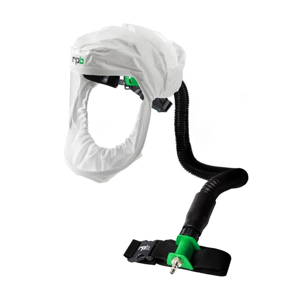 T200 Respirator Hood - PAPR/SAR, Head Harness or Bump Cap, Lightweight Tyvek, NIOSH Certified Protection for Healthcare Workers - RPB