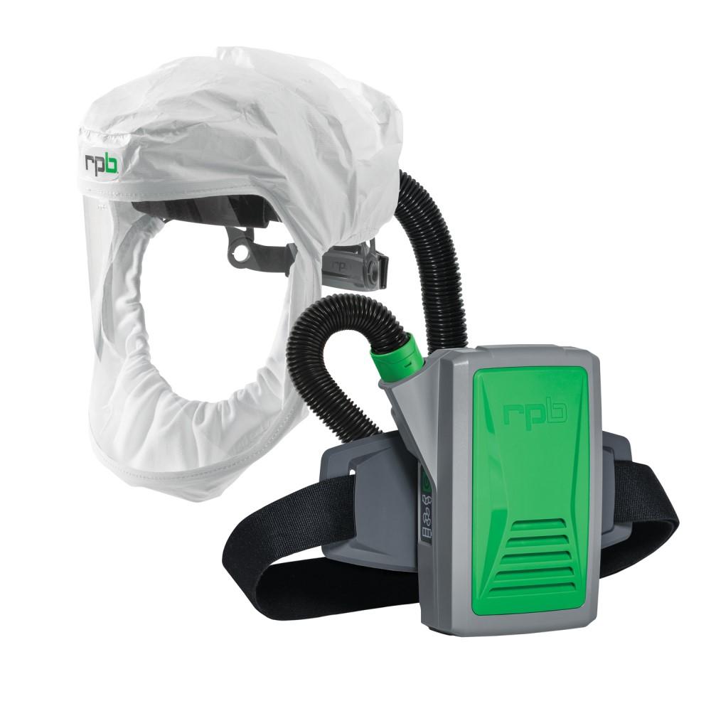 T200 Respirator Hood - PAPR/SAR, Head Harness or Bump Cap, Lightweight Tyvek, NIOSH Certified Protection for Healthcare Workers - RPB