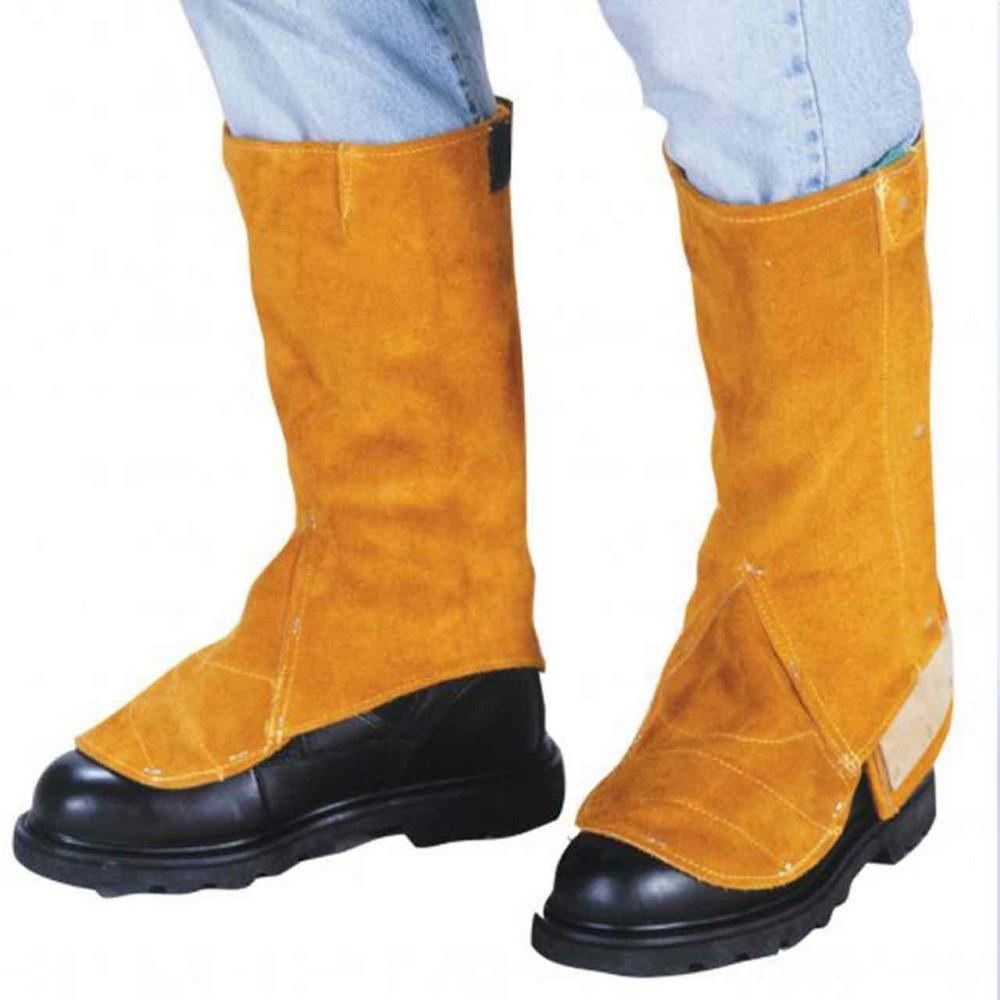 Tillman Leather Welding Spats - Premium Side-Split Cowhide Sewn with Kevlar