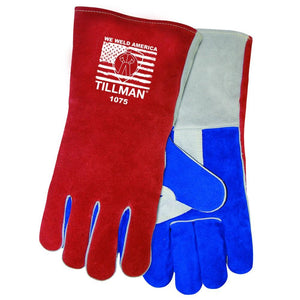 Tillman Stick Welders Gloves - We Weld America Premium Cowhide (12 Pairs)