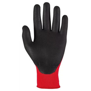 Traffi Foam Nitrile Palm Dip Nylon Glove (PK 10 Pairs)