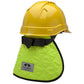 Universal Hard Hat & Helmet Cooling Pad with Neck Shade (PK 10 Pads)