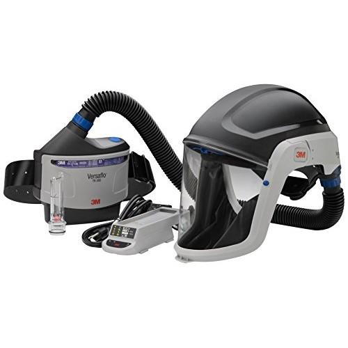 Versaflo Respirator Helmet – PAPR, Balanced Comfort, Wide Field of Vision, Versatile Respiratory Protection for Most Industrial Applications - 3M TR-300 HIK