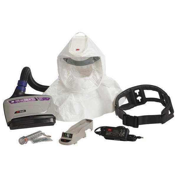 Versaflo Respirator Hood - PAPR, Lightweight Protection for Painting/Powder Coating, Manufacturing and More - 3M TR-600 PAPR Easy Clean Kit