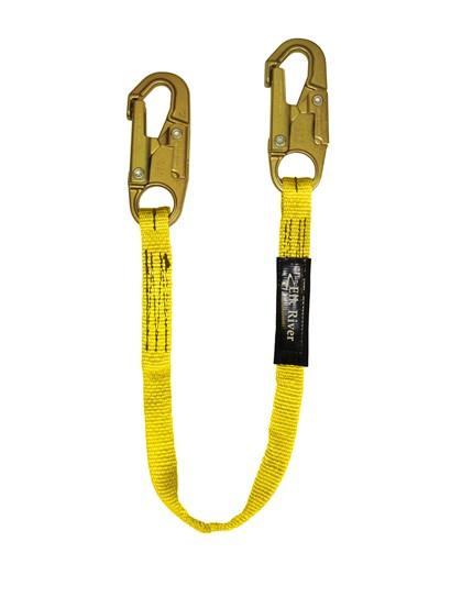 Web Lanyard - 2, 3, 4, or 6 Foot, Snap Hook at Each End - CenturionZ - Fall Protection