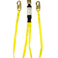 Web Lanyard - Twin Leg, Energy Absorbing (EA) Zorber, Hook at Each End - CenturionZ - Fall Protection