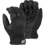 Winter-Lined Shirred Slip-On Mechanics Glove with Armor Skin Palm (PK 12 Pairs) - Majestic