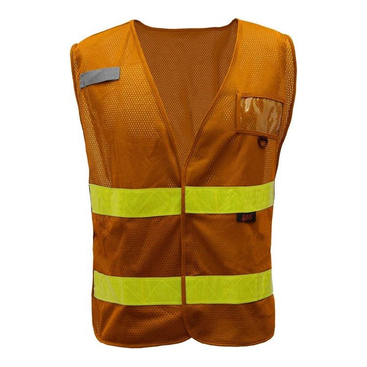 Worker Identification Vests in Various Colors (PK 5 Vests)