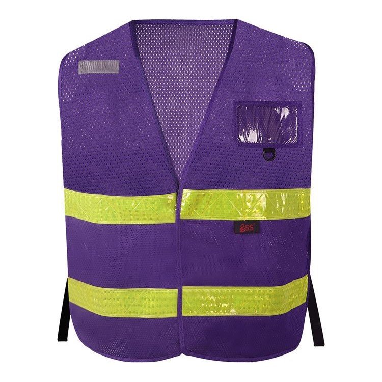 Worker Identification Vests in Various Colors (PK 5 Vests)