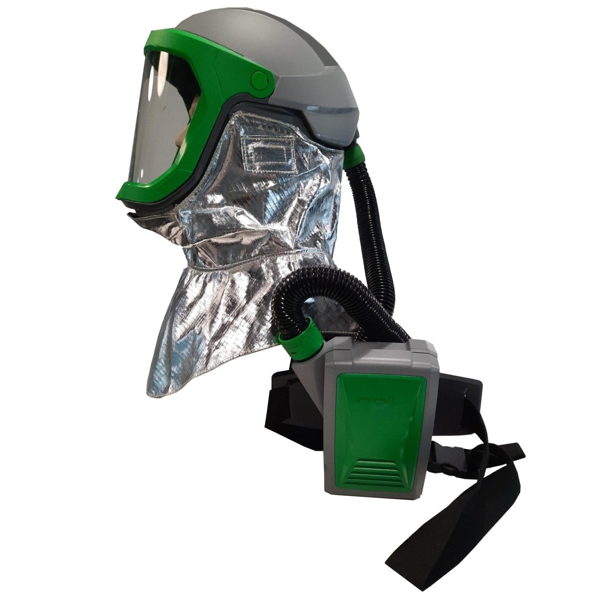 Z-Link Respirator Helmet - PAPR or Supplied Air, Adjustable Fit Comfort, Wide Field of View, Versatile NIOSH Certified Respiratory Protection - RPB