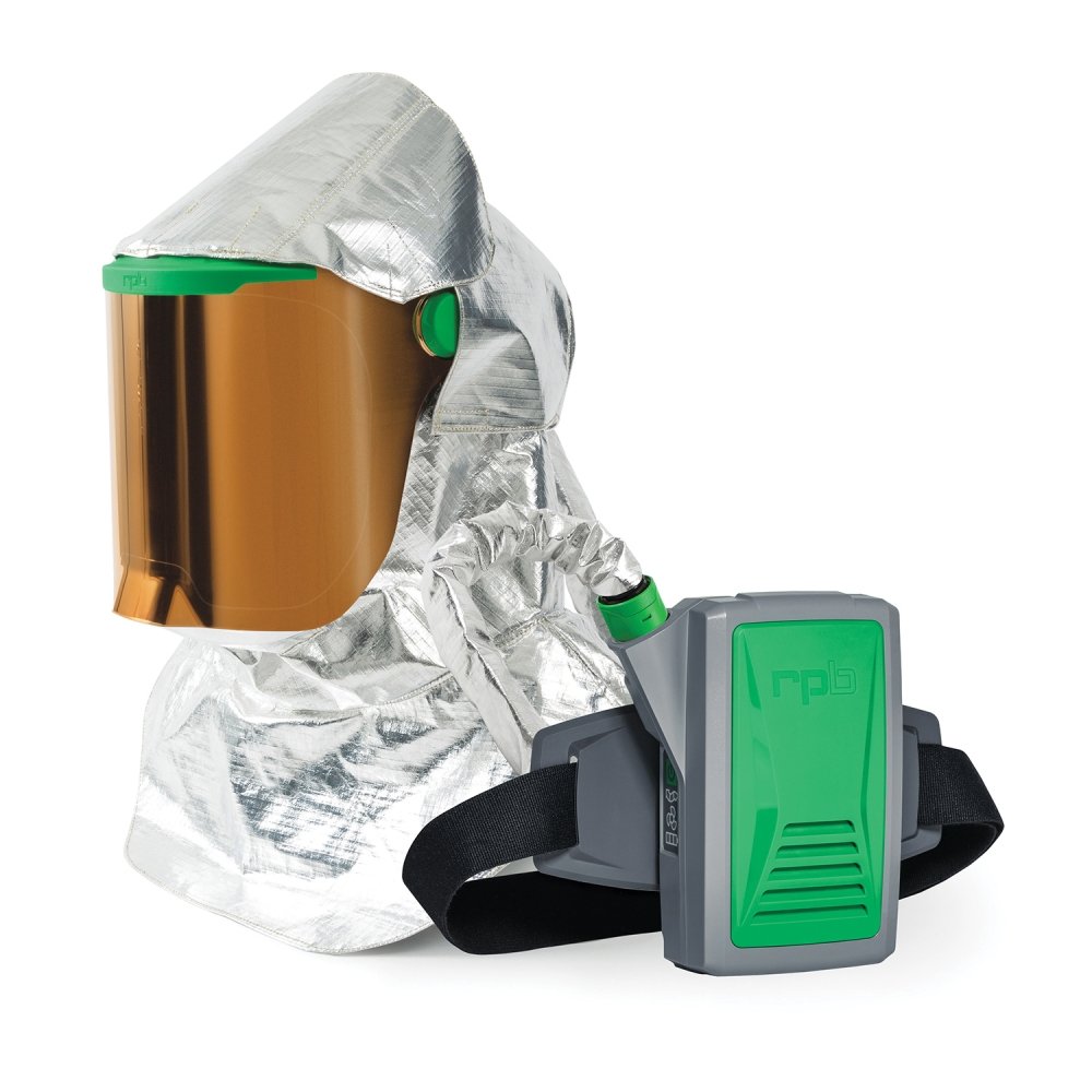 Z-Link Respirator Helmet - PAPR or Supplied Air, Adjustable Fit Comfort, Wide Field of View, Versatile NIOSH Certified Respiratory Protection - RPB