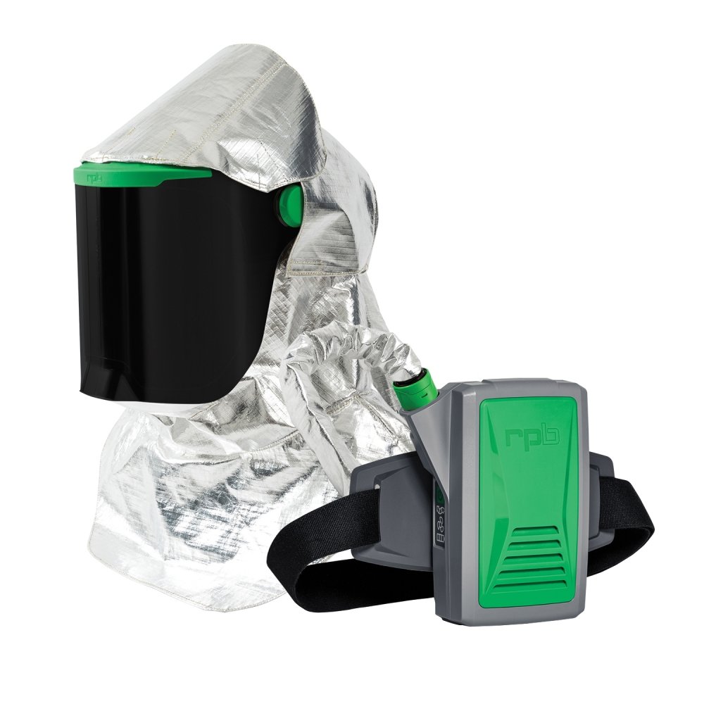 Z-Link Respirator Helmet - PAPR or Supplied Air, Adjustable Fit Comfort, Wide Field of View, Versatile NIOSH Certified Respiratory Protection - RPB