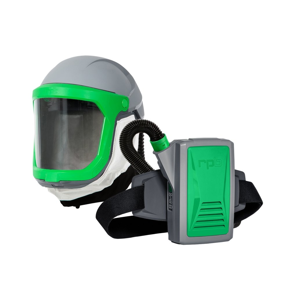 Z-Link Respirator Helmet - PAPR or Supplied Air, Adjustable Fit Comfort, Wide Field of View, Versatile NIOSH Certified Respiratory Protection - RPB