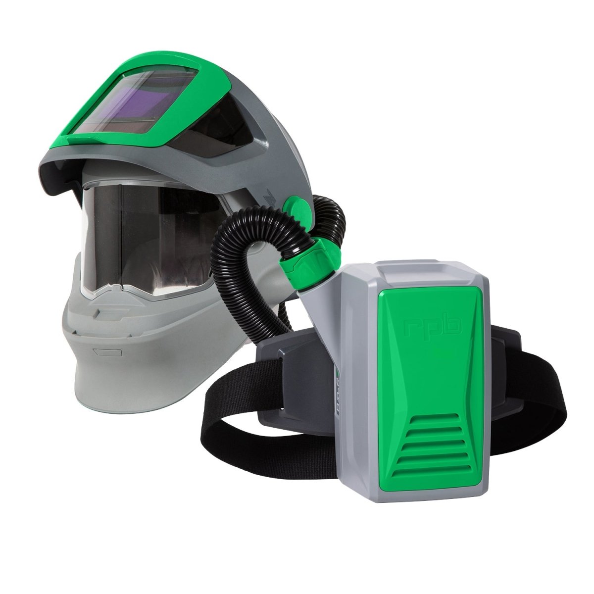 Z4 Welding Respirator Mask - PAPR or Supplied Air, Flip Up ADF, Face Seal or Shoulder Cape, NIOSH Certified Protection for Welders - RPB Safety