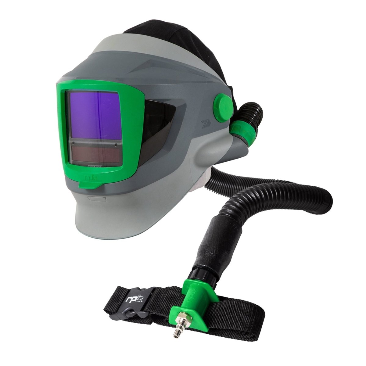 Z4 Welding Respirator Mask - PAPR or Supplied Air, Flip Up ADF, Face Seal or Shoulder Cape, NIOSH Certified Protection for Welders - RPB Safety