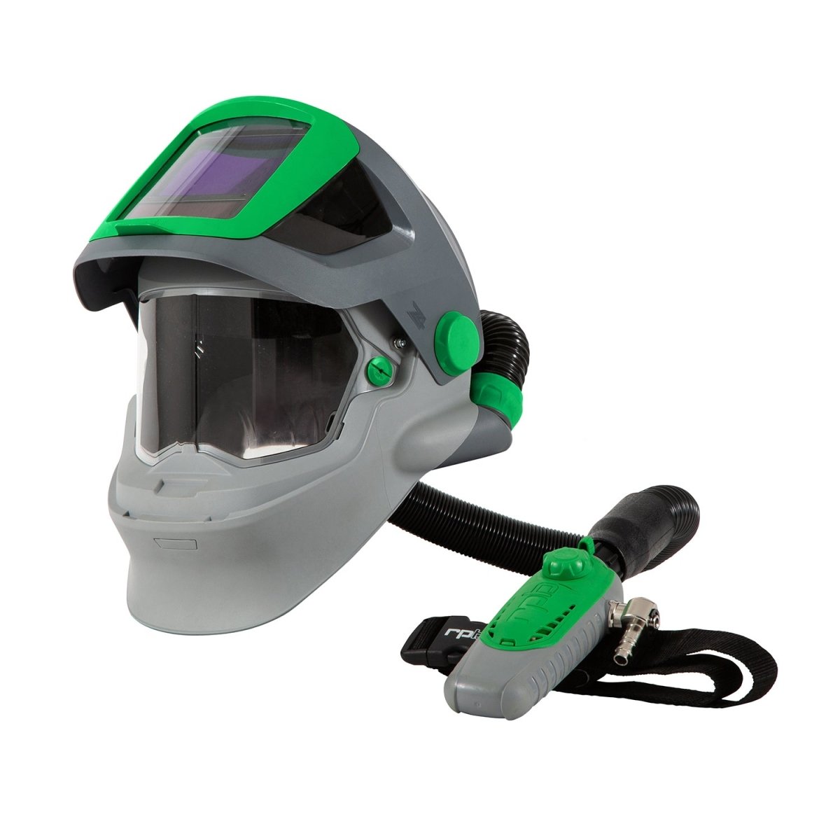 Z4 Welding Respirator Mask - PAPR or Supplied Air, Flip Up ADF, Face Seal or Shoulder Cape, NIOSH Certified Protection for Welders - RPB Safety